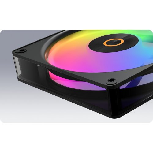 Набор кулеров для корпуса Ocypus Gamma F12 Elite ARGB Reverse Blade 3 in 1 (GAMMA-F12-BK3AM01E-GL) Black купить в Украине: Киев, Днепр, Харьков, Одесса  | Проверка совместимости, низкая цена, отзывы, характеристики от TELEMART фото