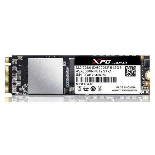 Продать SSD-диск ADATA SX6000NP TLC 512GB M.2 (2280 PCI-E) (ASX6000NP-512GT-C) по Trade-In интернет-магазине Телемарт - Киев, Днепр, Украина фото