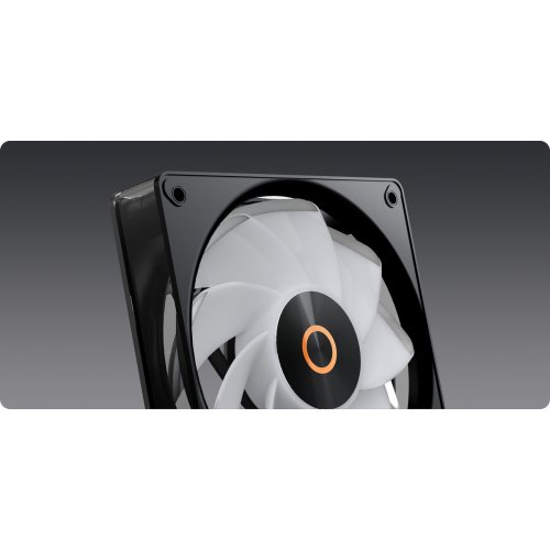 Кулер для корпуса Ocypus Gamma F12 Elite ARGB Reverse Blade (GAMMA-F12-BK1AM01E-GL) Black купить в Украине: Киев, Днепр, Харьков, Одесса  | Проверка совместимости, низкая цена, отзывы, характеристики от TELEMART фото