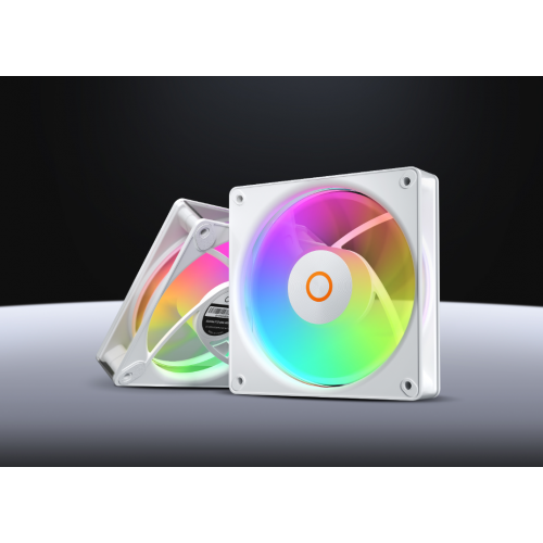 Набор кулеров для корпуса Ocypus Gamma F12 Elite ARGB 3 in 1 (GAMMA-F12-WH3AM00E-GL) White купить в Украине: Киев, Днепр, Харьков, Одесса  | Проверка совместимости, низкая цена, отзывы, характеристики от TELEMART фото