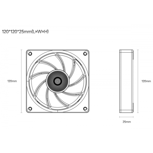 Набор кулеров для корпуса Ocypus Gamma F12 Elite ARGB 3 in 1 (GAMMA-F12-BK3AM00E-GL) Black купить в Украине: Киев, Днепр, Харьков, Одесса  | Проверка совместимости, низкая цена, отзывы, характеристики от TELEMART фото