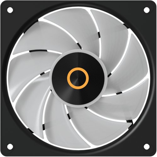 Кулер для корпуса Ocypus Gamma F12 Elite ARGB (GAMMA-F12-BK1AM00E-GL) Black купить в Украине: Киев, Днепр, Харьков, Одесса  | Проверка совместимости, низкая цена, отзывы, характеристики от TELEMART фото