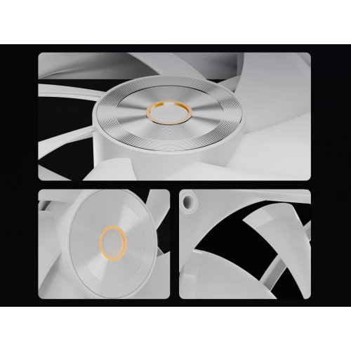 Кулер для корпуса Ocypus Delta F12 (DELTA-F12-WH1NM00X-GL) White купити в Україні: Київ, Львів, Хмельницький, Тернопіль | Перевірка сумісності, низька ціна, відгуки, характеристики від TELEMART фото