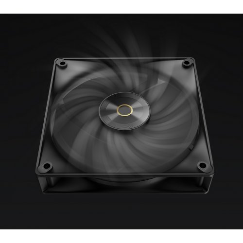 Кулер для корпуса Ocypus Delta F12 (DELTA-F12-BK1NM00X-GL) Black купити в Україні: Київ, Львів, Хмельницький, Тернопіль | Перевірка сумісності, низька ціна, відгуки, характеристики від TELEMART фото