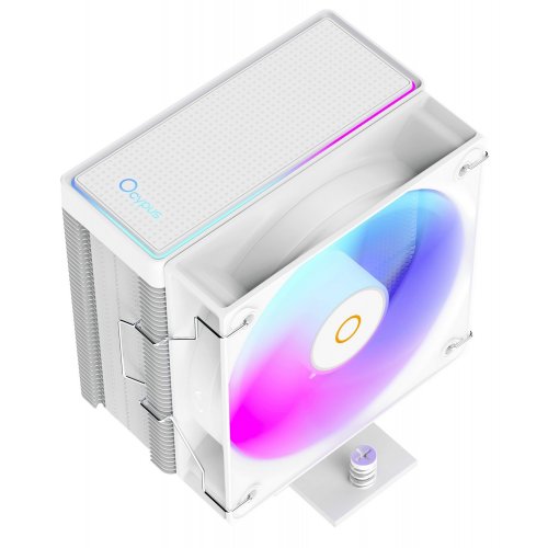 Кулер Ocypus Gamma A40 ARGB (GAMMA-A40-WH1AAWN00X-GL) White купить в Украине: Киев, Днепр, Харьков, Одесса  | Проверка совместимости, низкая цена, отзывы, характеристики от TELEMART фото