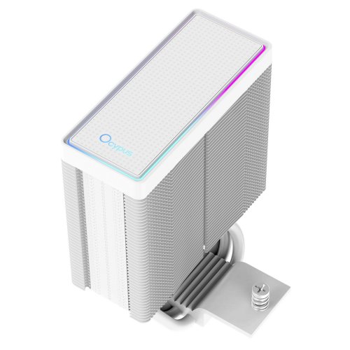 Кулер Ocypus Gamma A40 ARGB (GAMMA-A40-WH1AAWN00X-GL) White купить в Украине: Киев, Днепр, Харьков, Одесса  | Проверка совместимости, низкая цена, отзывы, характеристики от TELEMART фото