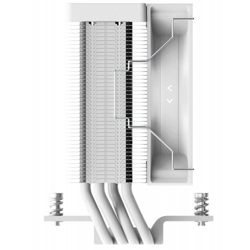 Кулер Ocypus Gamma A40 ARGB (GAMMA-A40-WH1AAWN00X-GL) White купить в Украине: Киев, Днепр, Харьков, Одесса  | Проверка совместимости, низкая цена, отзывы, характеристики от TELEMART фото