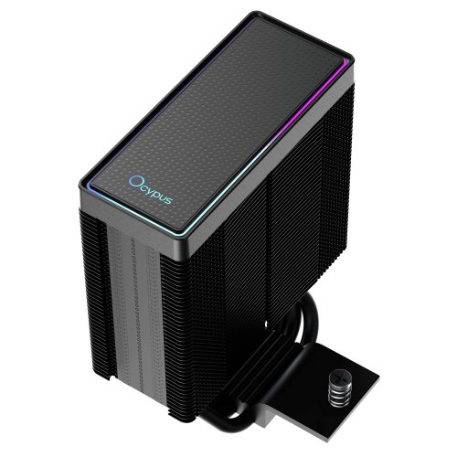Кулер Ocypus Gamma A40 ARGB (GAMMA-A40-BK1AAWN00X-GL) Black купить в Украине: Киев, Днепр, Харьков, Одесса  | Проверка совместимости, низкая цена, отзывы, характеристики от TELEMART фото