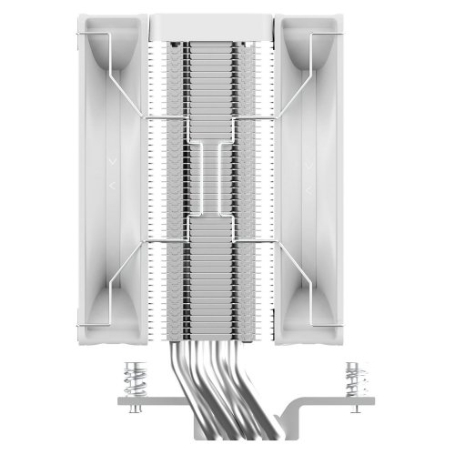 Кулер Ocypus Delta A40 Elite Dual Fan (DELTA-A40-WH2NNWN00X-GL) White купити в Україні: Київ, Львів, Хмельницький, Тернопіль | Перевірка сумісності, низька ціна, відгуки, характеристики від TELEMART фото
