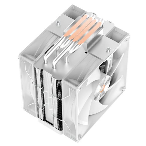 Кулер Ocypus Delta A40 Elite Dual Fan (DELTA-A40-WH2NNWN00X-GL) White купити в Україні: Київ, Львів, Хмельницький, Тернопіль | Перевірка сумісності, низька ціна, відгуки, характеристики від TELEMART фото