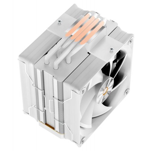 Кулер Ocypus Iota A40 Dual Fan (IOTA-A40-WH2NNWD00X-GL) White купить в Украине: Киев, Днепр, Харьков, Одесса  | Проверка совместимости, низкая цена, отзывы, характеристики от TELEMART фото