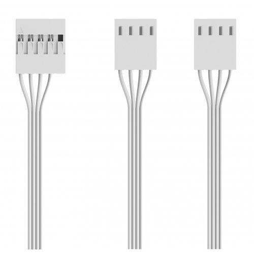 Кулер Ocypus Iota A40 Dual Fan (IOTA-A40-WH2NNWD00X-GL) White купить в Украине: Киев, Днепр, Харьков, Одесса  | Проверка совместимости, низкая цена, отзывы, характеристики от TELEMART фото