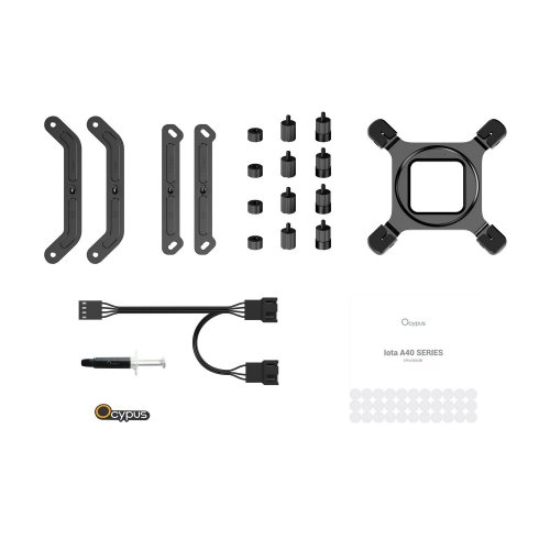 Кулер Ocypus Iota A40 Dual Fan (IOTA-A40-BK2NNWD00X-GL) Black купить в Украине: Киев, Днепр, Харьков, Одесса  | Проверка совместимости, низкая цена, отзывы, характеристики от TELEMART фото