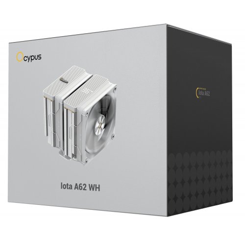 Кулер Ocypus Iota A62 (IOTA-A62-WH2NNWD00X-GL) White купить в Украине: Киев, Днепр, Харьков, Одесса  | Проверка совместимости, низкая цена, отзывы, характеристики от TELEMART фото