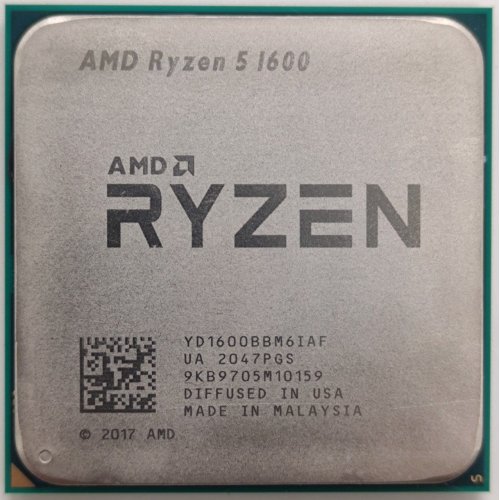 Процессор AMD Ryzen 5 1600 3.2(3.6)GHz sAM4 Tray (YD1600BBAEMPK) (Восстановлено продавцом, 823953) купить в Украине: Киев, Днепр, Харьков, Одесса  | Проверка совместимости, низкая цена, отзывы, характеристики от TELEMART фото