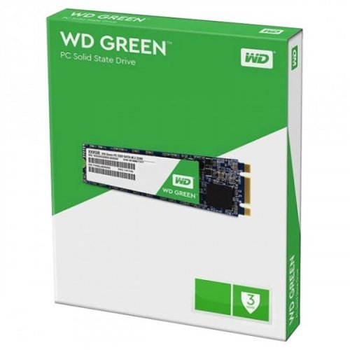 Photo SSD Drive Western Digital Green TLC 120GB M.2 (2280 SATA) (WDS120G2G0B)