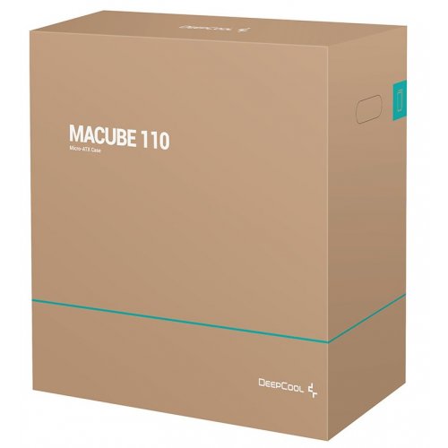Корпус Deepcool MACUBE 110 Tempered Glass без БЖ (R-MACUBE110-WHNGM1N-G-1) White (Відновлено продавцем, 824010) купити в Україні: Київ, Львів, Хмельницький, Тернопіль | Перевірка сумісності, низька ціна, відгуки, характеристики від TELEMART фото