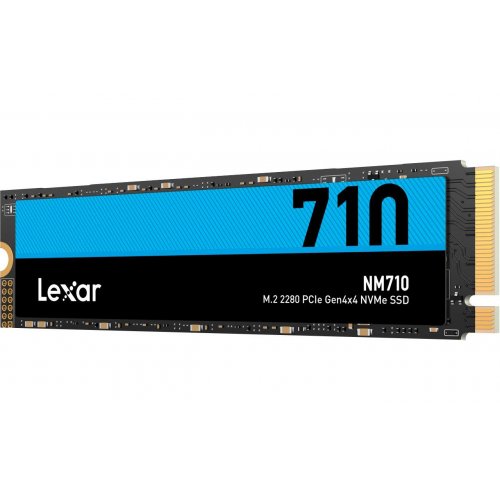 Уценка ssd-диск Lexar NM710 3D NAND TLC 1TB M.2 (2280 PCI-E) NVMe x4 (LNM710X001T-RNNNG) (Вскрытая упаковка, 824021) купить в Украине: Киев, Днепр, Харьков, Одесса  | Проверка совместимости, низкая цена, отзывы, характеристики от TELEMART фото
