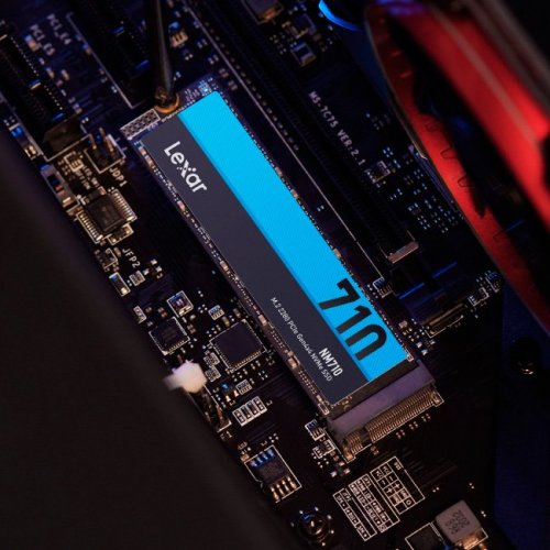 Уценка ssd-диск Lexar NM710 3D NAND TLC 1TB M.2 (2280 PCI-E) NVMe x4 (LNM710X001T-RNNNG) (Вскрытая упаковка, 824021) купить в Украине: Киев, Днепр, Харьков, Одесса  | Проверка совместимости, низкая цена, отзывы, характеристики от TELEMART фото
