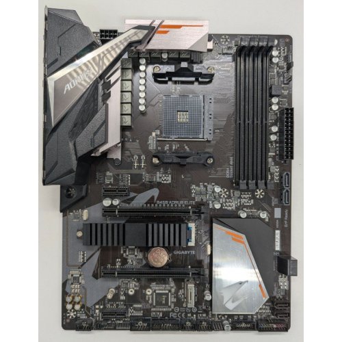 Материнская плата Gigabyte B450 AORUS ELITE (sAM4, AMD B450) (Восстановлено продавцом, 824032) купить в Украине: Киев, Днепр, Харьков, Одесса  | Проверка совместимости, низкая цена, отзывы, характеристики от TELEMART фото