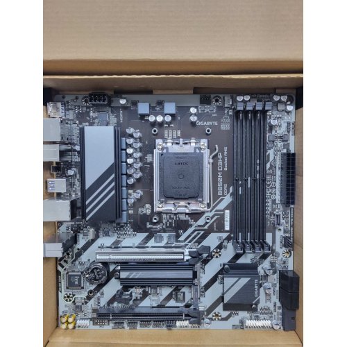 Уценка материнская плата Gigabyte B850M D3HP (sAM5, AMD B850) (Следы использования, 824036) купить в Украине: Киев, Днепр, Харьков, Одесса  | Проверка совместимости, низкая цена, отзывы, характеристики от TELEMART фото