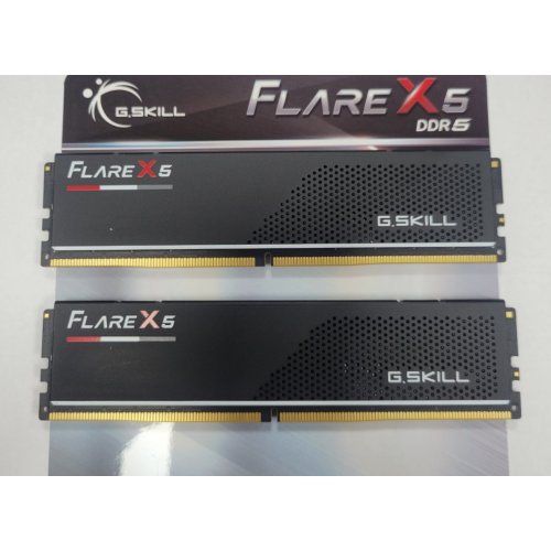 Уцінка озп G.Skill DDR5 64GB (2x32GB) 6000Mhz Flare X5 (F5-6000J3636F32GX2-FX5) (Сліди використання, 824075) купити в Україні: Київ, Львів, Хмельницький, Тернопіль | Перевірка сумісності, низька ціна, відгуки, характеристики від TELEMART фото