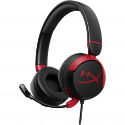 Уцінка навушники HyperX Cloud Mini (7G8F4AA) Black/Red (Розкрита упаковка, 824078)