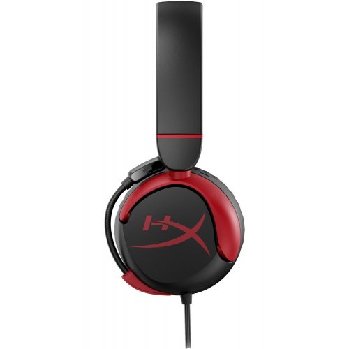 Уценка наушники HyperX Cloud Mini (7G8F4AA) Black/Red (Вскрытая упаковка, 824078) купить в Украине: Киев, Днепр, Харьков, Одесса  | Низкая цена, отзывы, характеристики от TELEMART фото