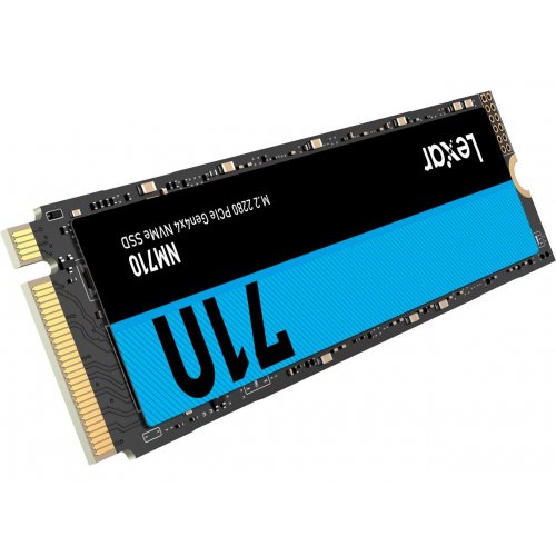Уцінка ssd-диск Lexar NM710 3D NAND TLC 1TB M.2 (2280 PCI-E) NVMe x4 (LNM710X001T-RNNNG) (Розкрита упаковка, 824079) купити в Україні: Київ, Львів, Хмельницький, Тернопіль | Перевірка сумісності, низька ціна, відгуки, характеристики від TELEMART фото