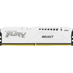 Уцінка озп Kingston DDR5 16GB 5600Mhz FURY Beast White (KF556C36BWE-16) (Розкрита упаковка, 824082)