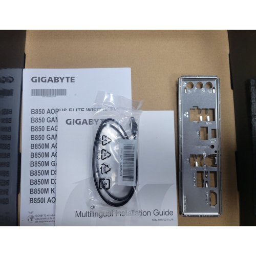 Уцінка материнська плата Gigabyte B850M D3HP (sAM5, AMD B850) (Сліди використання, 824086) купити в Україні: Київ, Львів, Хмельницький, Тернопіль | Перевірка сумісності, низька ціна, відгуки, характеристики від TELEMART фото