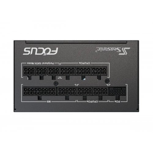 Блок питания Seasonic Focus GX-850W ATX 3.1 (FOCUS-GX-850-ATX31) Black купить в Украине: Киев, Днепр, Харьков, Одесса  | Проверка совместимости, низкая цена, отзывы, характеристики от TELEMART фото