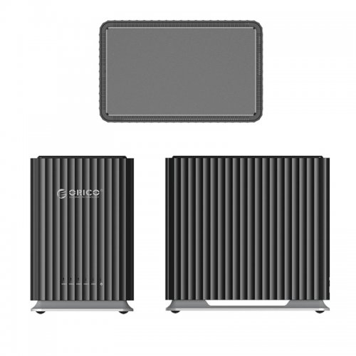Док-станция ORICO 9758C3 5 Bay Docking Station 2.5"/3.5" HDD/SSD (ORICO-9758C3-V1-EU-BK-BP) Black купить в Украине: Киев, Днепр, Харьков, Одесса  | Низкая цена, отзывы, характеристики от TELEMART фото