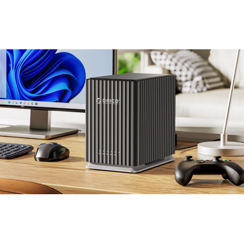 Док-станция ORICO 9758C3 5 Bay Docking Station 2.5"/3.5" HDD/SSD (ORICO-9758C3-V1-EU-BK-BP) Black купить в Украине: Киев, Днепр, Харьков, Одесса  | Низкая цена, отзывы, характеристики от TELEMART фото