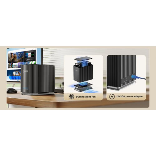 Док-станция ORICO 9758C3 5 Bay Docking Station 2.5"/3.5" HDD/SSD (ORICO-9758C3-V1-EU-BK-BP) Black купить в Украине: Киев, Днепр, Харьков, Одесса  | Низкая цена, отзывы, характеристики от TELEMART фото