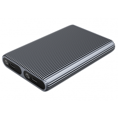 Зовнішня кишеня ORICO AM2C3-2N 2 x M.2 NVME SSD Enclosure USB Type-C (ORICO-AM2C3-2N-GY-BP) Grey