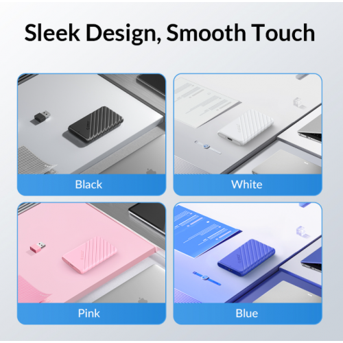 Внешний карман ORICO 25PW1-U3 2.5" SSD/HDD Enclosure USB (ORICO-25PW1-U3-BK-EP-QD) Black купить в Украине: Киев, Днепр, Харьков, Одесса  | Низкая цена, отзывы, характеристики от TELEMART фото