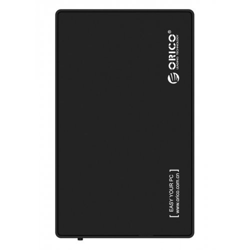 Внешний карман ORICO 3588US3-V1 3.5" SSD/HDD Enclosure USB (ORICO-3588US3-V1-EU-BK-BP-HW) Black купить в Украине: Киев, Днепр, Харьков, Одесса  | Низкая цена, отзывы, характеристики от TELEMART фото