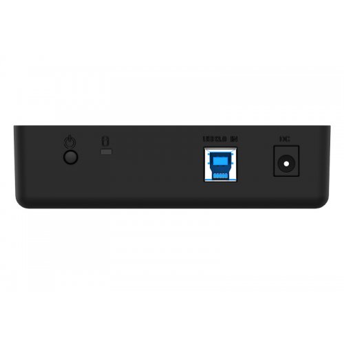 Внешний карман ORICO 3588US3-V1 3.5" SSD/HDD Enclosure USB (ORICO-3588US3-V1-EU-BK-BP-HW) Black купить в Украине: Киев, Днепр, Харьков, Одесса  | Низкая цена, отзывы, характеристики от TELEMART фото