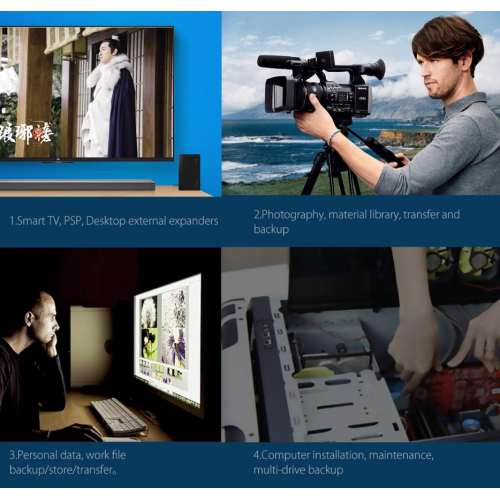 Внешний карман ORICO 3588US3-V1 3.5" SSD/HDD Enclosure USB (ORICO-3588US3-V1-EU-BK-BP-HW) Black купить в Украине: Киев, Днепр, Харьков, Одесса  | Низкая цена, отзывы, характеристики от TELEMART фото