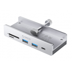 USB-хаб ORICO MH5PC USB 6 in 1 (ORICO-MH5PC-10-SV-BP) Silver