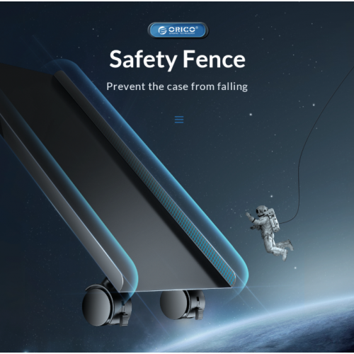 Подставка под системный блок ORICO CPB6 Mobile CPU Power Stand (ORICO-CPB6-BK-BP) Black купить в Украине: Киев, Днепр, Харьков, Одесса  | Низкая цена, отзывы, характеристики от TELEMART фото