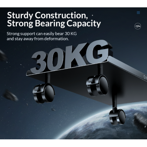 Подставка под системный блок ORICO CPB6 Mobile CPU Power Stand (ORICO-CPB6-BK-BP) Black купить в Украине: Киев, Днепр, Харьков, Одесса  | Низкая цена, отзывы, характеристики от TELEMART фото