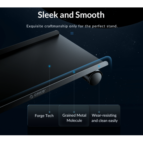 Подставка под системный блок ORICO CPB6 Mobile CPU Power Stand (ORICO-CPB6-BK-BP) Black купить в Украине: Киев, Днепр, Харьков, Одесса  | Низкая цена, отзывы, характеристики от TELEMART фото