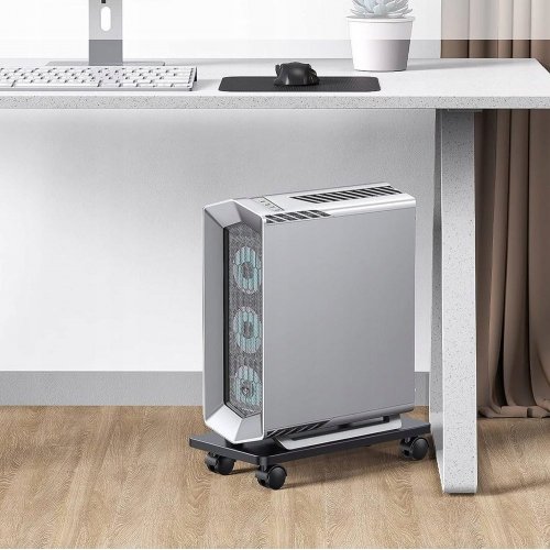 Подставка под системный блок ORICO CPB6 Mobile CPU Power Stand (ORICO-CPB6-BK-BP) Black купить в Украине: Киев, Днепр, Харьков, Одесса  | Низкая цена, отзывы, характеристики от TELEMART фото