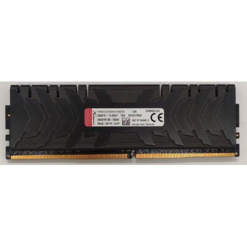 Озу Kingston DDR4 8GB 2400Mhz HyperX Predator (HX424C12PB3/8) (Восстановлено продавцом, 824241) купить в Украине: Киев, Днепр, Харьков, Одесса  | Проверка совместимости, низкая цена, отзывы, характеристики от TELEMART фото