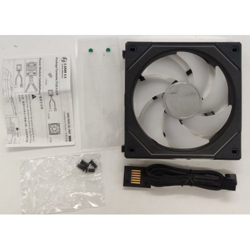 Кулер для корпуса Lian Li Uni Fan SL-Infinity 120 (G99.12SLIN1B.00) Black (Відновлено продавцем, 824253) купити в Україні: Київ, Львів, Хмельницький, Тернопіль | Перевірка сумісності, низька ціна, відгуки, характеристики від TELEMART фото