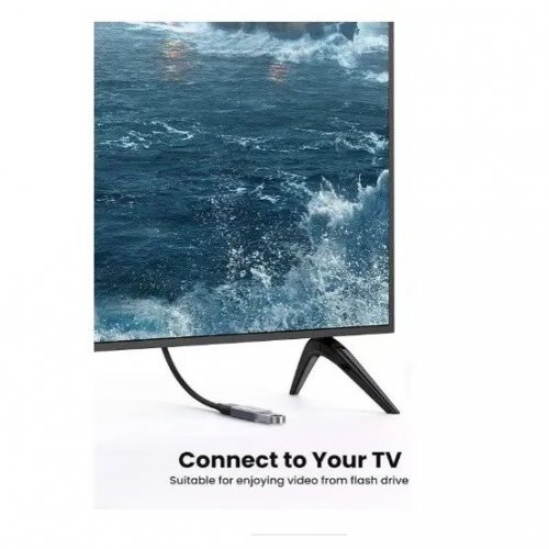 Адаптер Ugreen US381 USB 3.0 to USB 3.0 (20119) Grey купити в Україні: Київ, Львів, Хмельницький, Тернопіль | Низька ціна, відгуки, характеристики від TELEMART фото