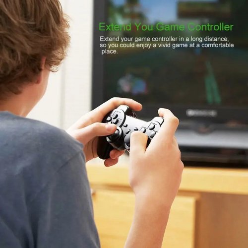 Удлинитель Ugreen US103 USB 2.0 to USB 1m (10314) Black купить в Украине: Киев, Днепр, Харьков, Одесса  | Низкая цена, отзывы, характеристики от TELEMART фото