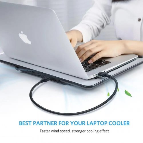 Кабель Ugreen US128 USB 3.0 to USB 1m (10370) Black купить в Украине: Киев, Днепр, Харьков, Одесса  | Низкая цена, отзывы, характеристики от TELEMART фото